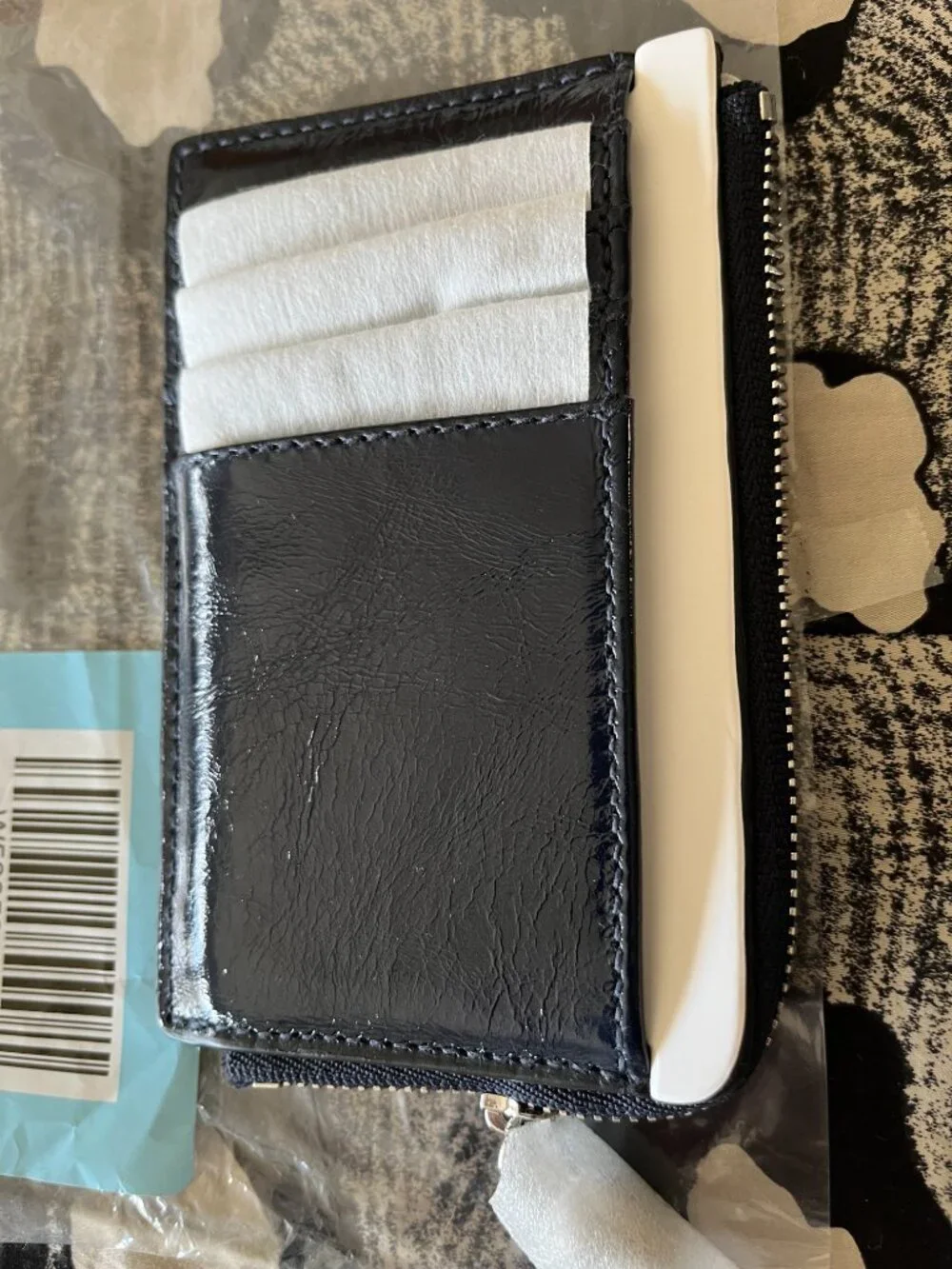 Madewell The Essential Zip Card Case Wallet NWT